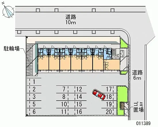 ★手数料０円★神戸市西区竜が岡２丁目　月極駐車場（LP）